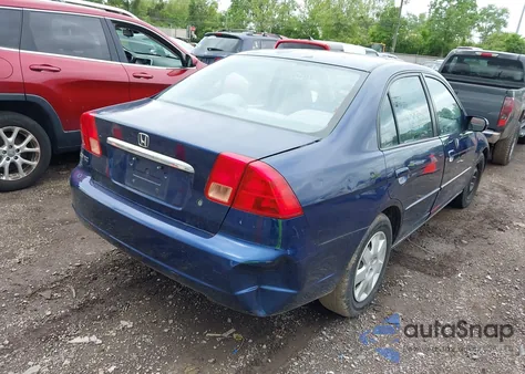 2002 Honda Civic Ex from USA, damaged, VIN 2HGES26742H503269